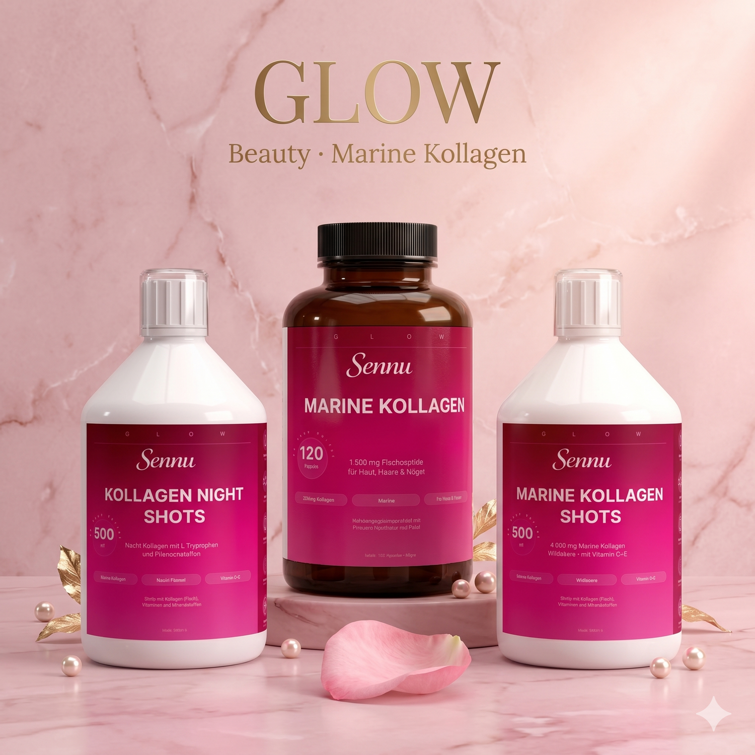 Sennu GLOW — Marine Kollagen Beauty