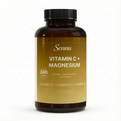 Sennu Glow-Ritual Bundle — Vitamin C + Magnesium Kapseln Detail