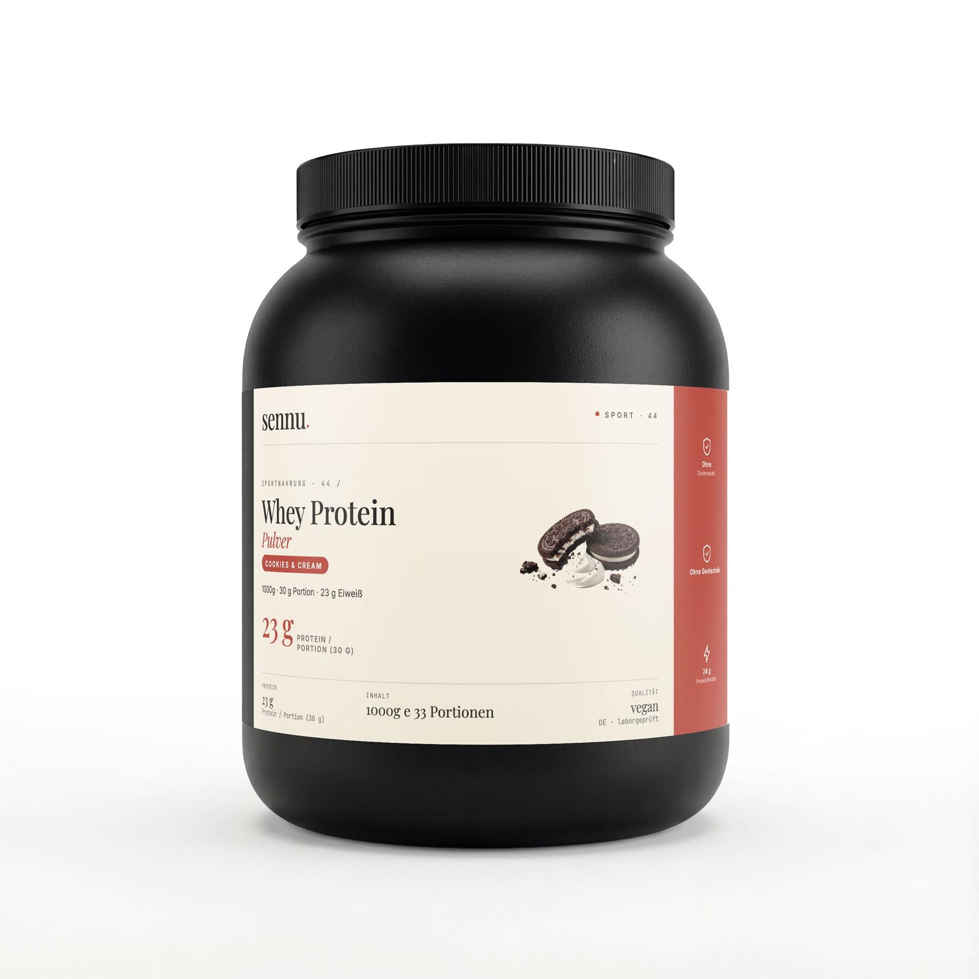 Whey Protein – Cookies & Cream | Sennu