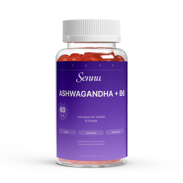 Ashwagandha + Vitamin B6 Gummies - 60 Stk.