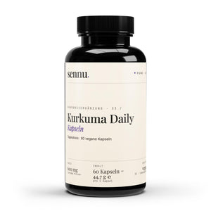 Kurkuma Daily — Curcuma + Piperin jeden Tag | SENNU PURE