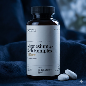 Tiefenentspannung pur — Magnesium 4-fach Komplex | SENNU VITAL