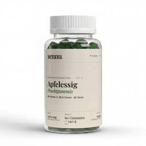 Apfelessig Fruchtgummis – mit Vitamin C, B6 & Chrom