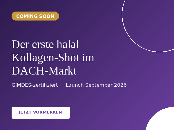 Sennu Mega-Menu Kollagen Shot Promo